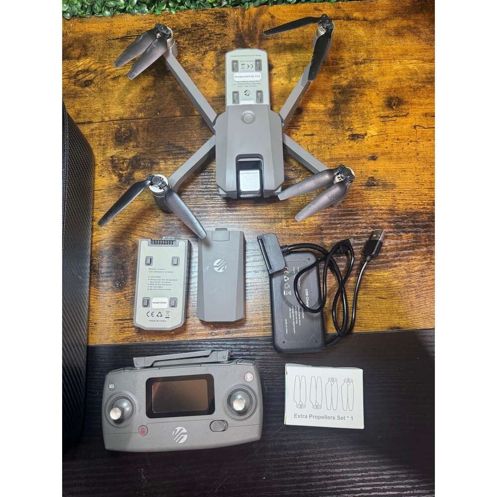 Vivitar VTI Phoenix DRC-LSX10 Foldable GPS Camera Drone Grey